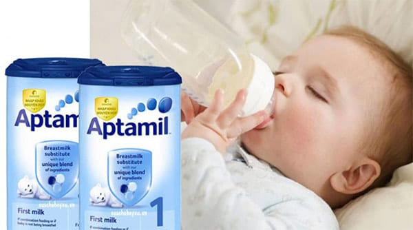Sữa Aptamil có tăng cân tốt không?